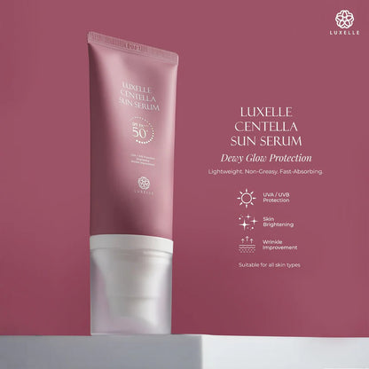 Luxelle Centella Sun Serum SPF 50+ PA++++ 50ml
