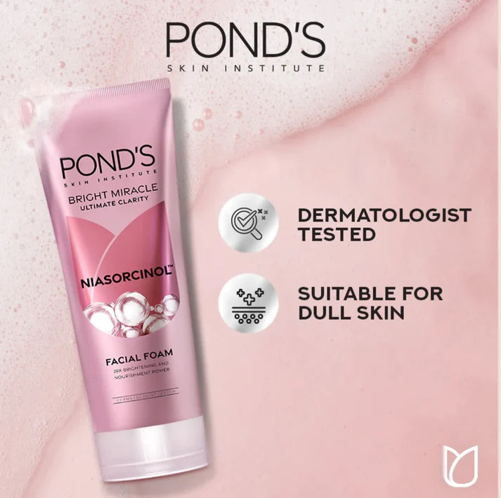 Pond’s Bright Miracle Niasorcinol Facial Foam 100g