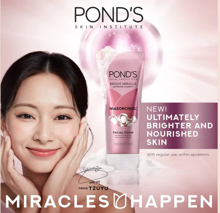 Pond’s Bright Miracle Niasorcinol Facial Foam 100g