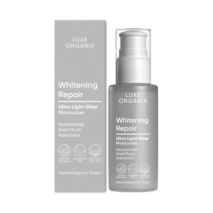Luxe Organix Whitening Repair Ultra Light Glow Moisturiser 80ml