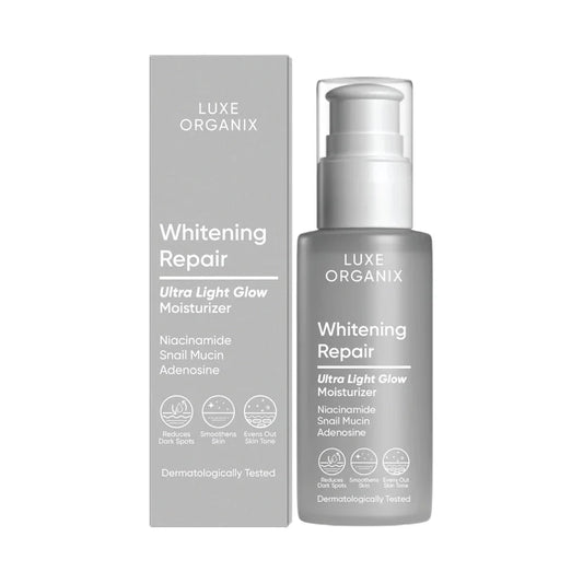 Luxe Organix Whitening Repair Ultra Light Glow Moisturiser 80ml
