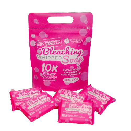 Rosmar Kagayaku Vanilla Bleaching Whipped Soap 5 bars x 75g