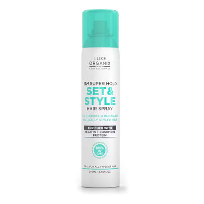 Luxe Organix 12H Super Hold Set and Style Hair Spray