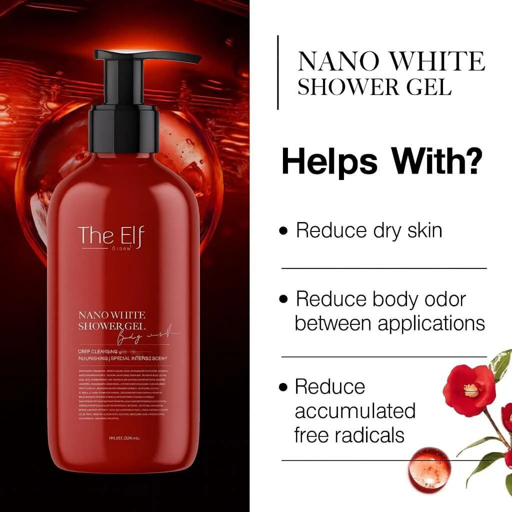 The Elf Nano White Shower Gel 275ml