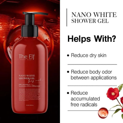The Elf Nano White Shower Gel 275ml