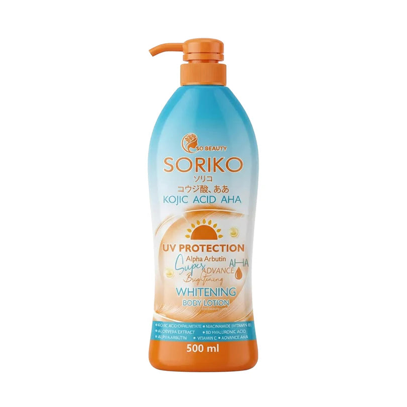 SORIKO Kojic Acid AHA Body Lotion 500ml