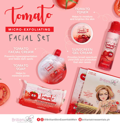 Brilliant Skin Tomato Micro-Exfoliating Facial Set