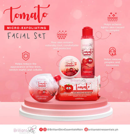 Brilliant Skin Tomato Micro-Exfoliating Facial Set